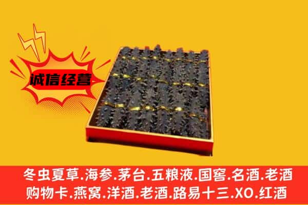 绥化市兰西回收海参